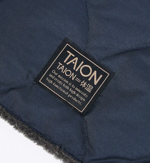 ABAHOUSE「【TAION / タイオン】ミリタリー リバーシブル ダウンネックウォーマー /」|マフラー|