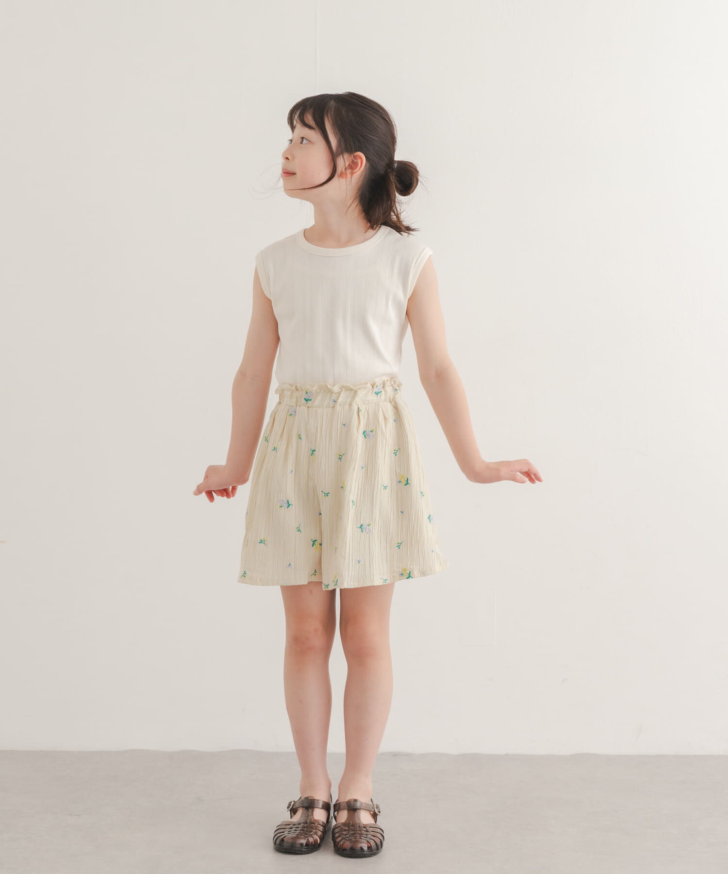 URBAN RESEARCH DOORS「『150サイズあり』フラワー刺繍ショートパンツ(KIDS)」|その他|