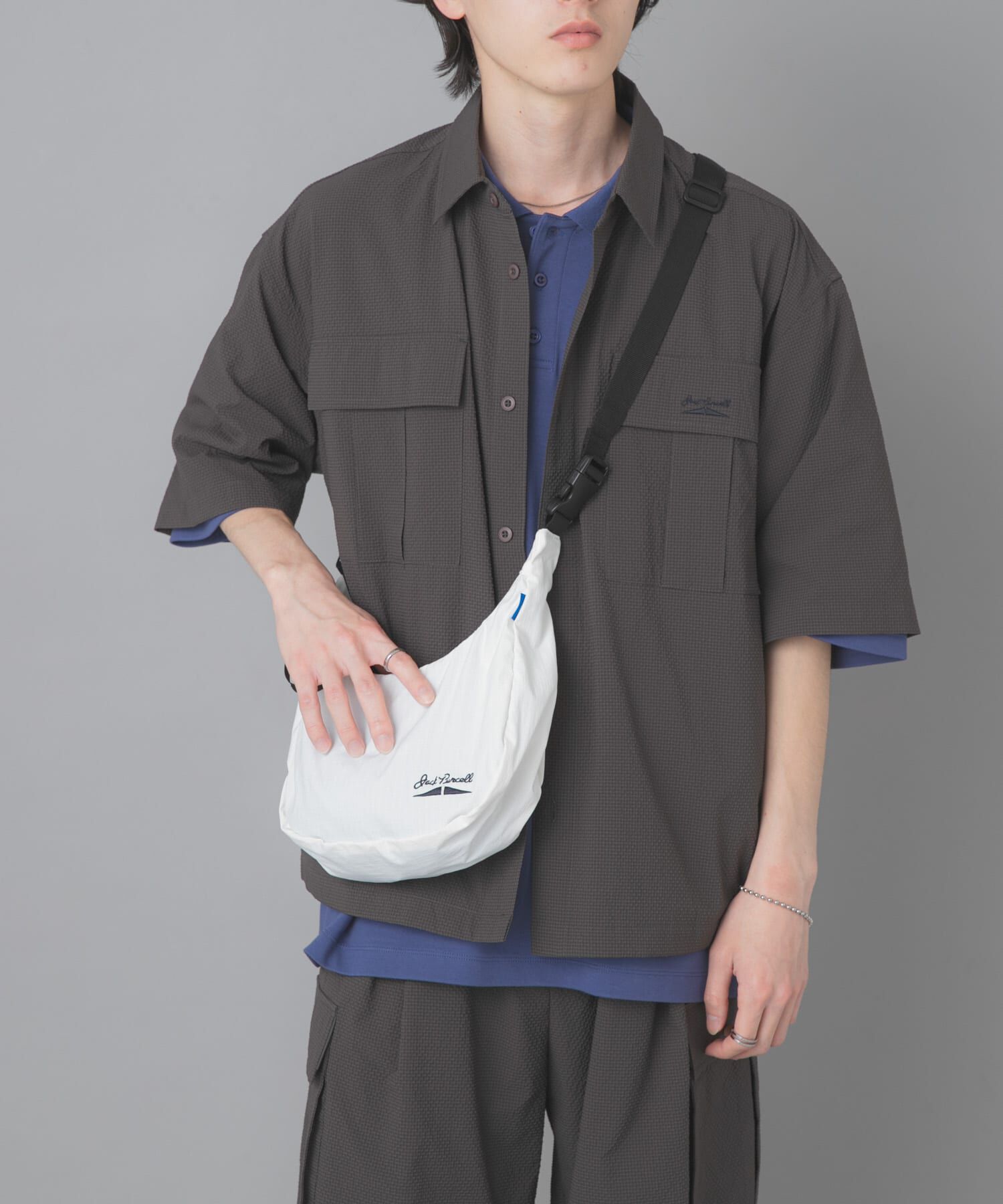 SENSE OF PLACE by URBAN RESEARCH「『別注』Converse&times;SENSE OF PLACE　JACKPURCELLショルダーバック」|ショルダー・メッセンジャー|