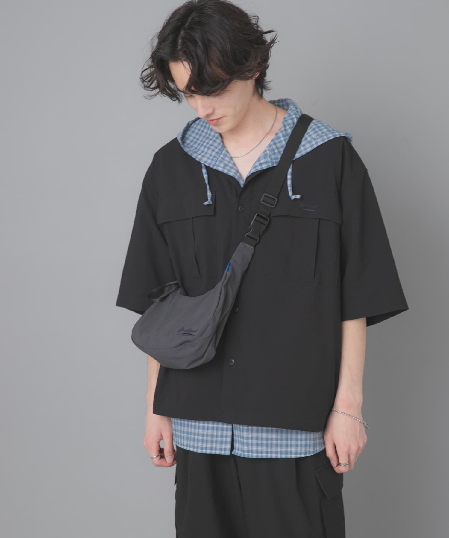 SENSE OF PLACE by URBAN RESEARCH「『別注』Converse&times;SENSE OF PLACE　JACKPURCELLショルダーバック」|ショルダー・メッセンジャー|