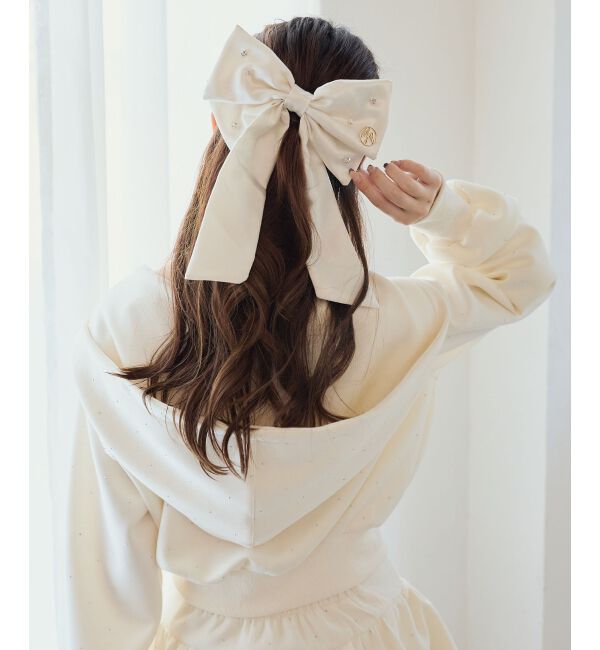 「ビジュー&times;リボンバレッタ」|その他|