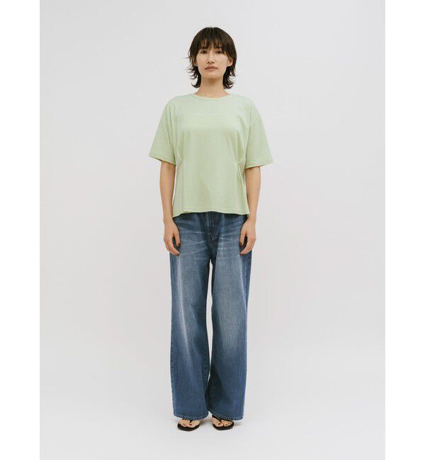 MIDIUMISOLID「MIDIUMISOLID for Ladies イージーデニム」|デニム|ブルー