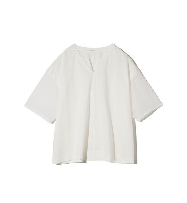 MIDIUMISOLID「MIDIUMISOLID for Ladies シアースリーブスキッパープルオーバー」|Tシャツ・カットソー|