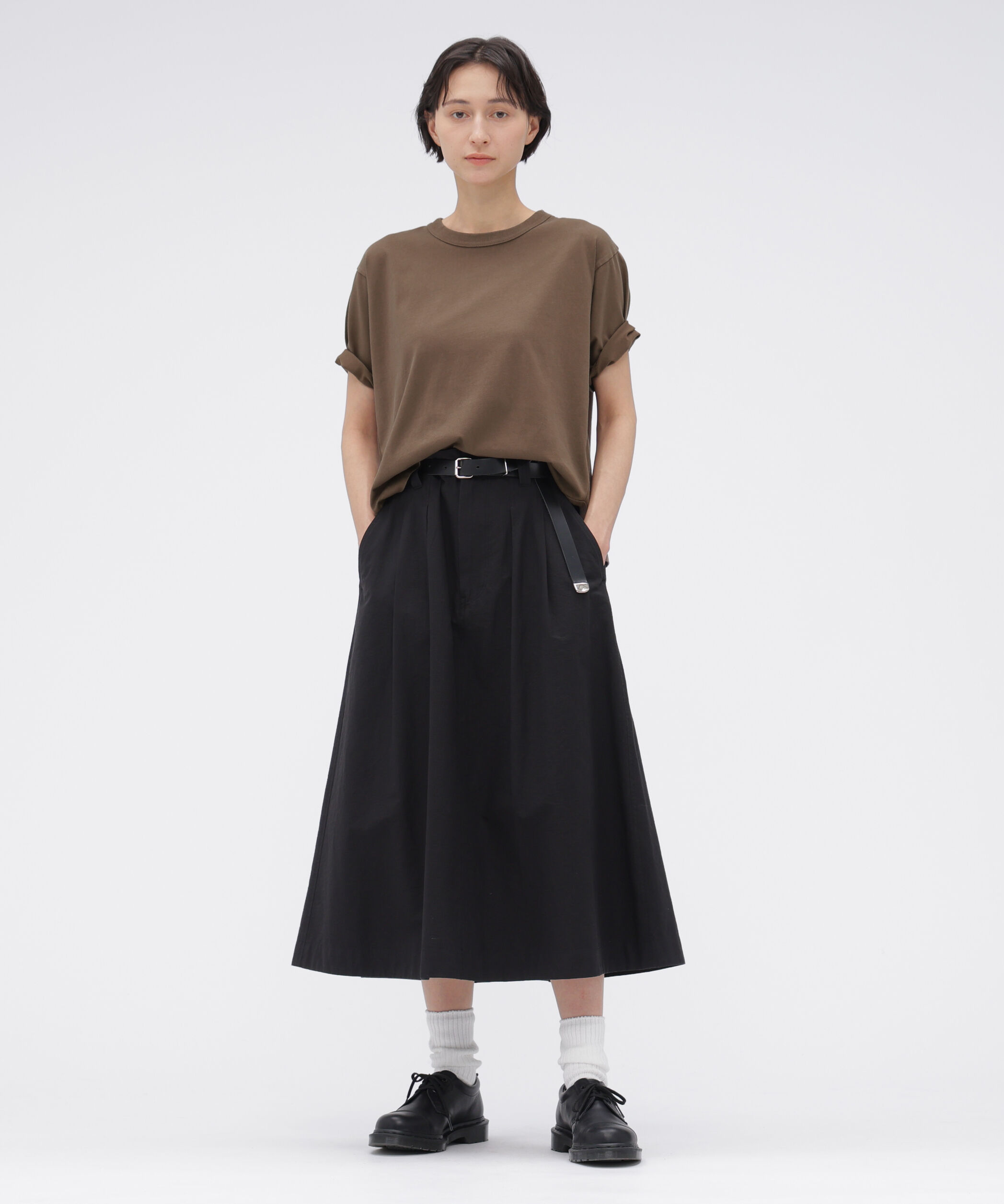 MHL.「FADED ROUGH COTTON JERSEY TOP」|Tシャツ・カットソー|