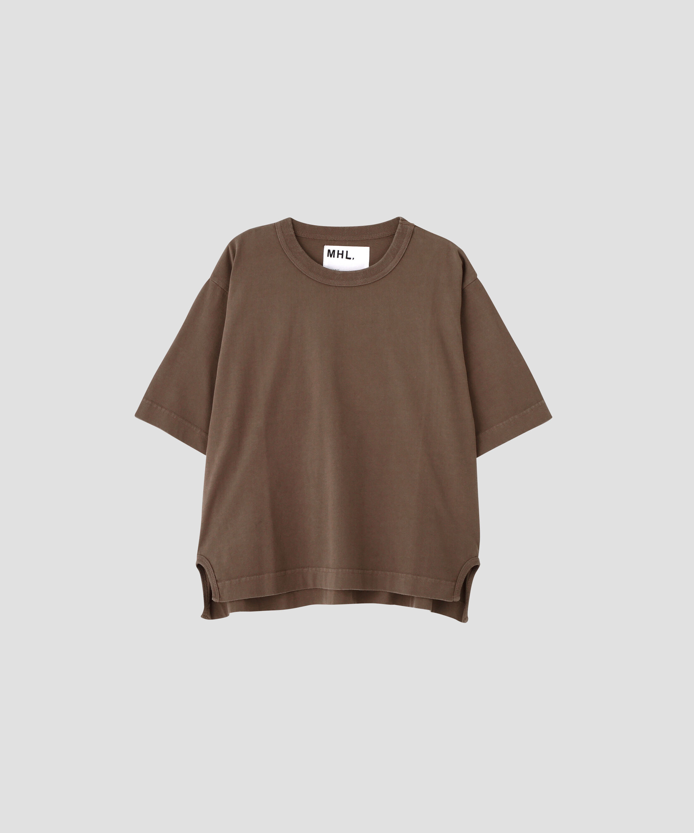 MHL.「FADED ROUGH COTTON JERSEY TOP」|Tシャツ・カットソー|