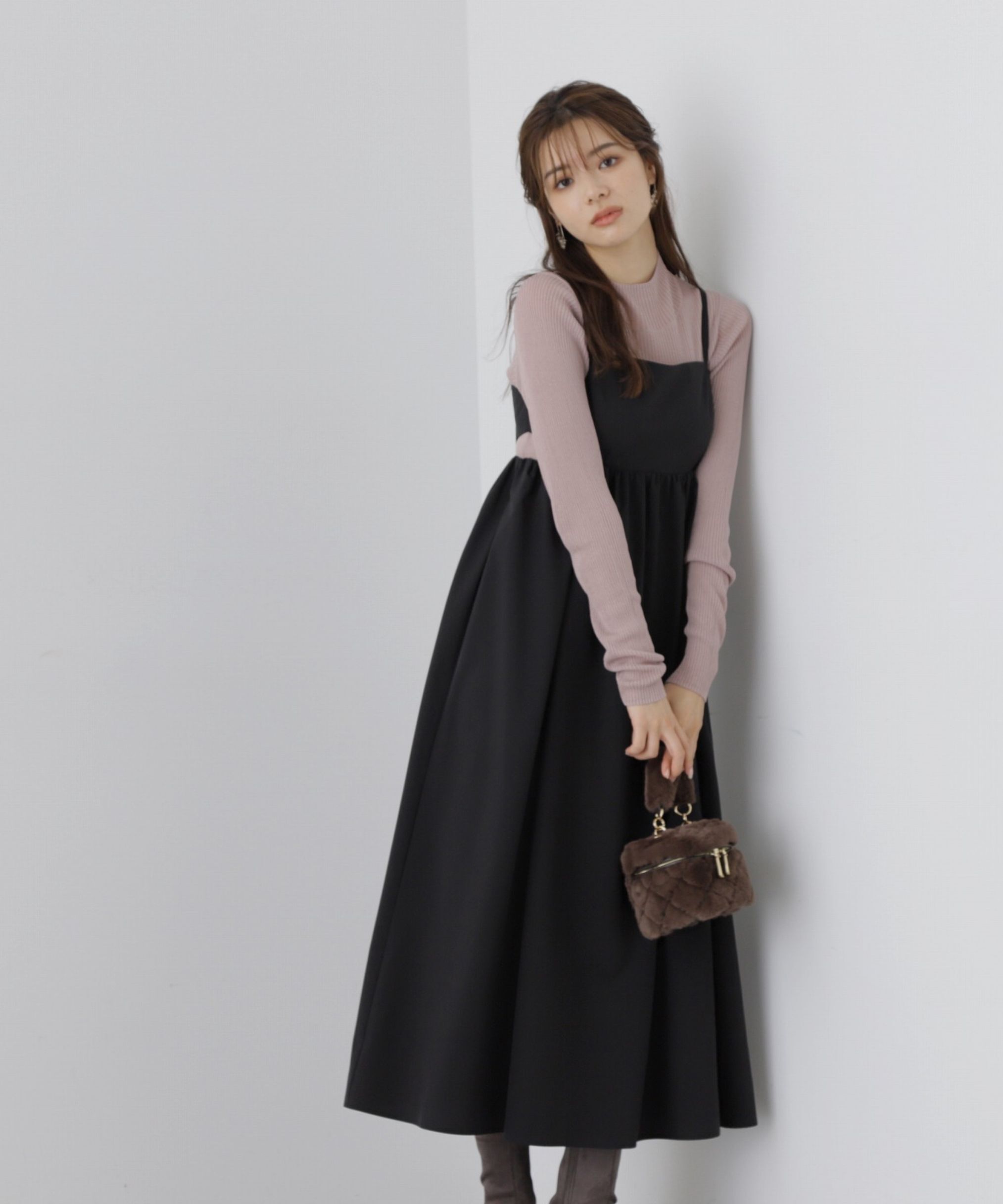 PROPORTION BODY DRESSING「サイドオープンキャミワンピース」|ワンピース|