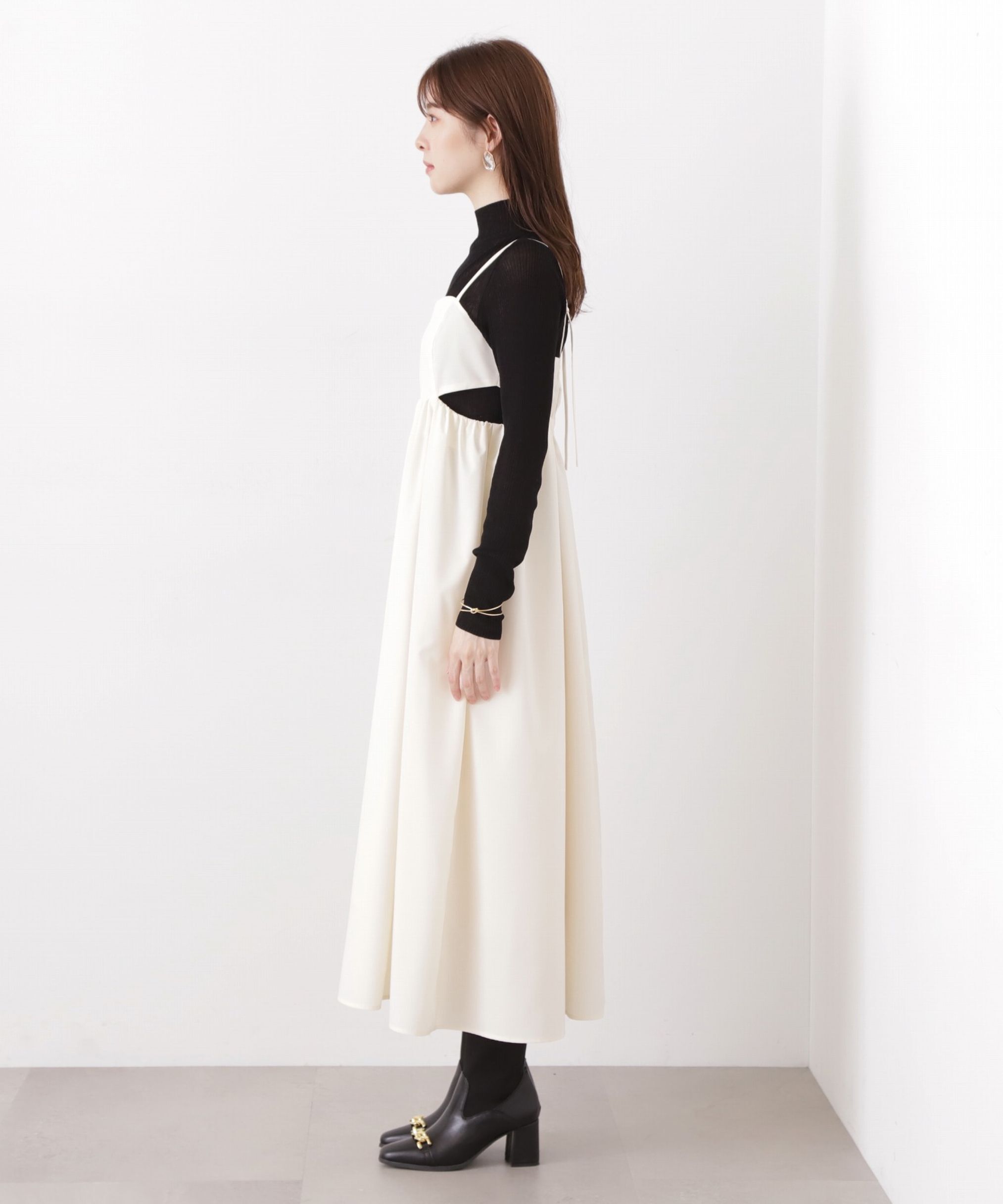 PROPORTION BODY DRESSING「サイドオープンキャミワンピース」|ワンピース|