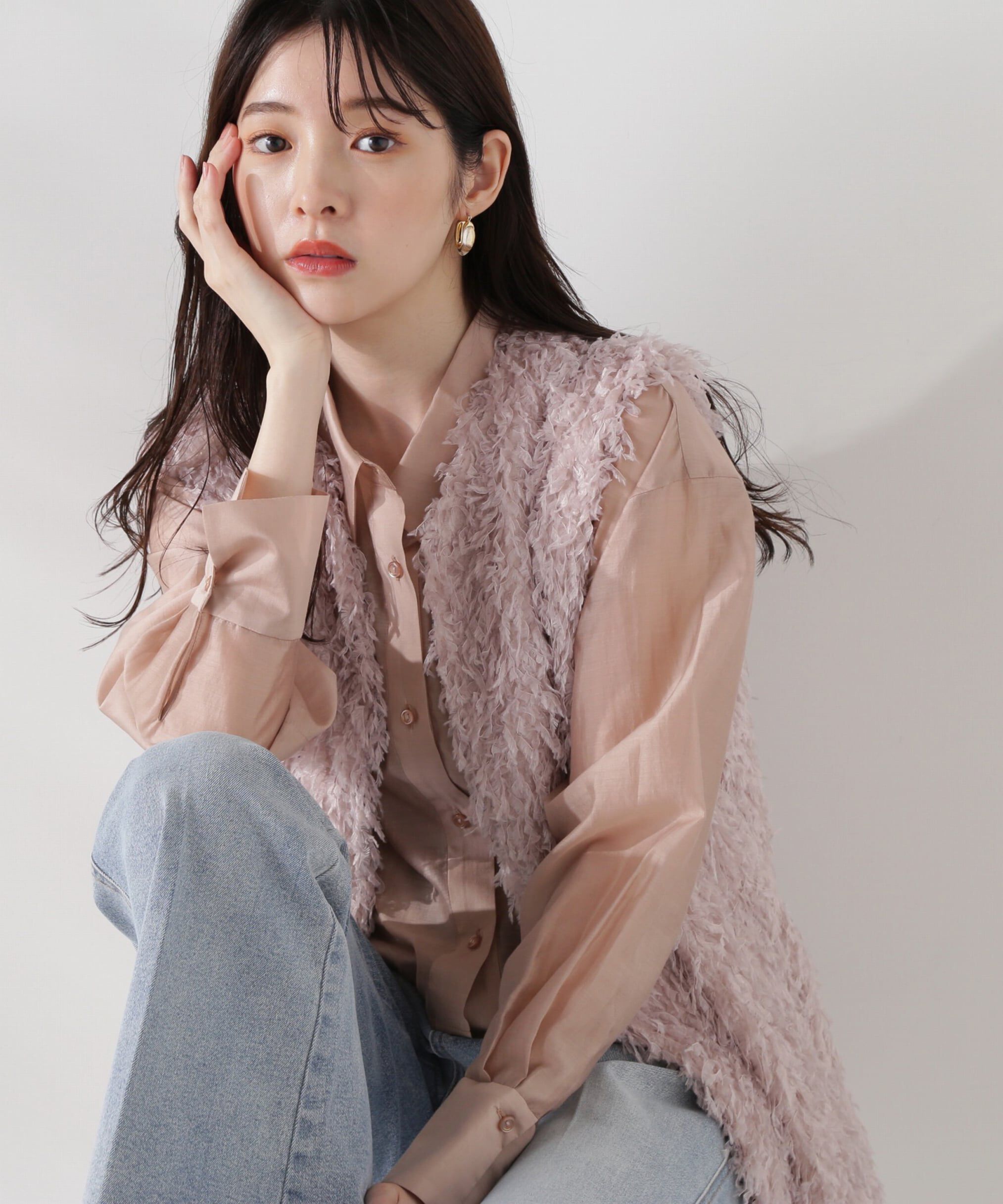 PROPORTION BODY DRESSING「フェザーヤーンジレセットニットワンピース24AW」|ワンピース|