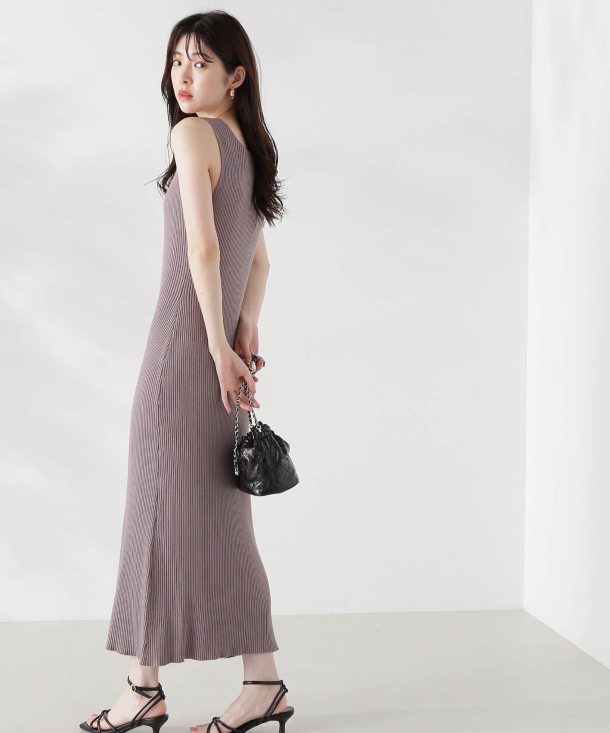 PROPORTION BODY DRESSING「フェザーヤーンジレセットニットワンピース24AW」|ワンピース|