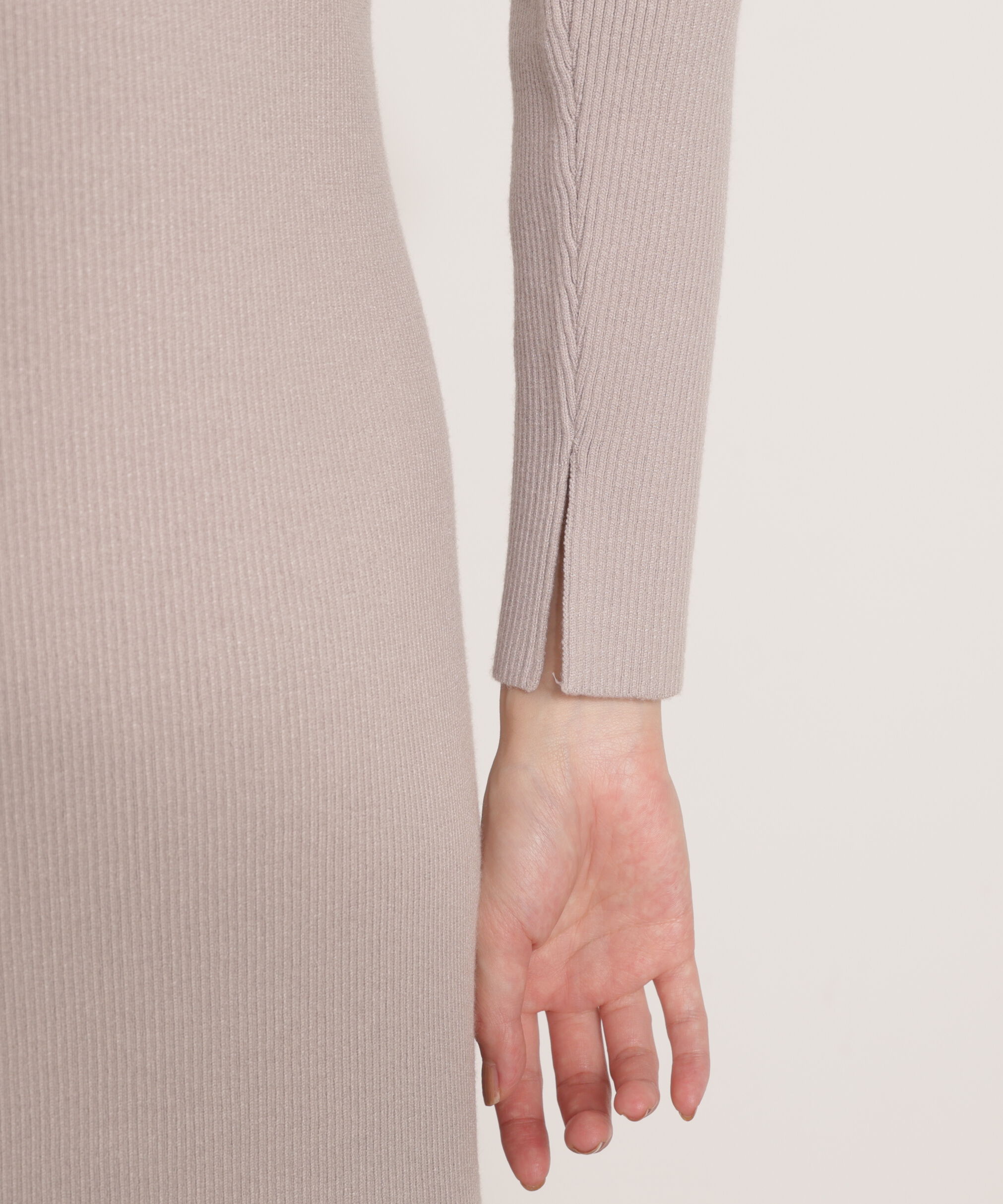 PROPORTION BODY DRESSING「2wayオフショルニットワンピース 25AW」|ワンピース|