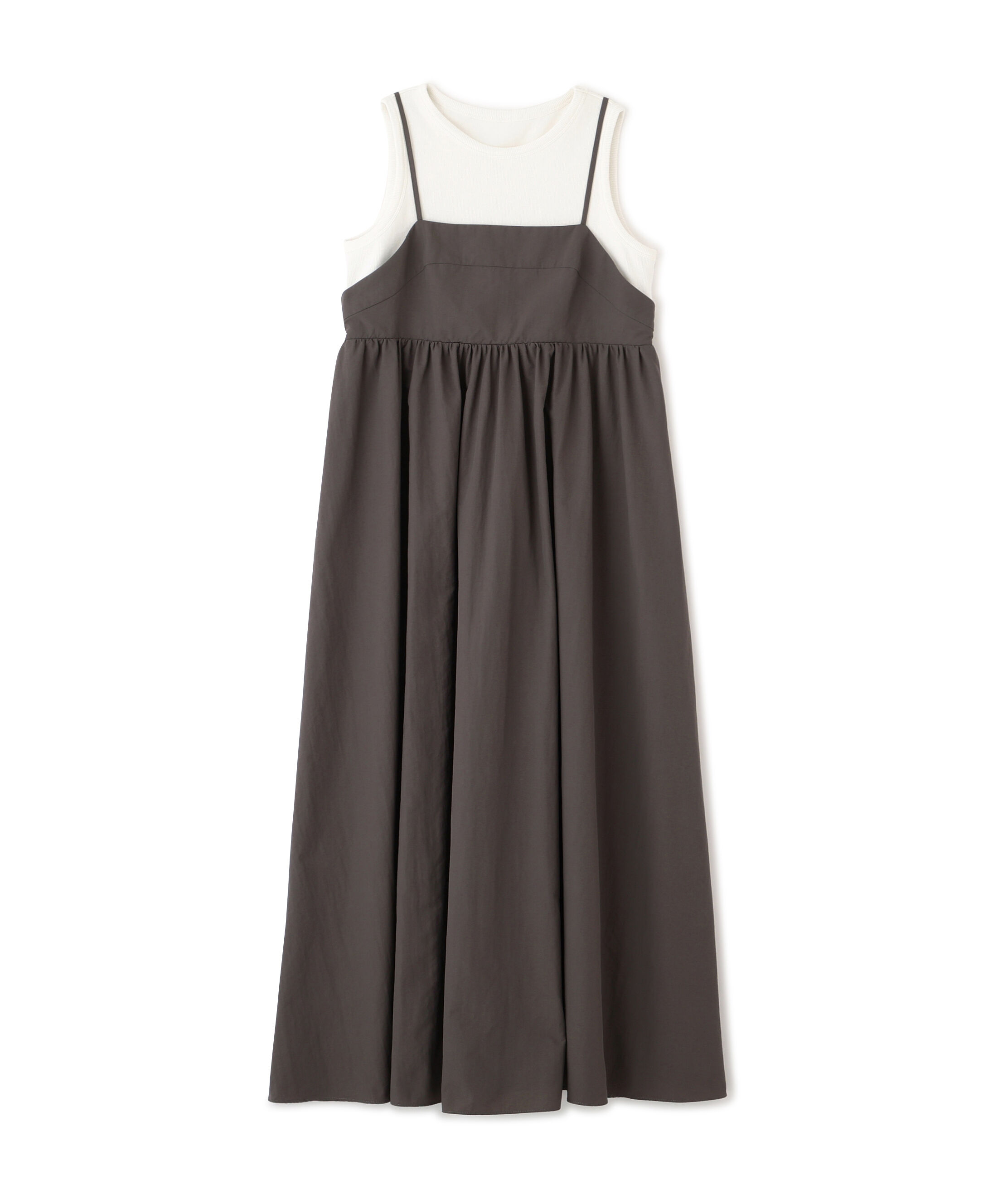 PROPORTION BODY DRESSING「カットドッキングキャミワンピース」|ワンピース|