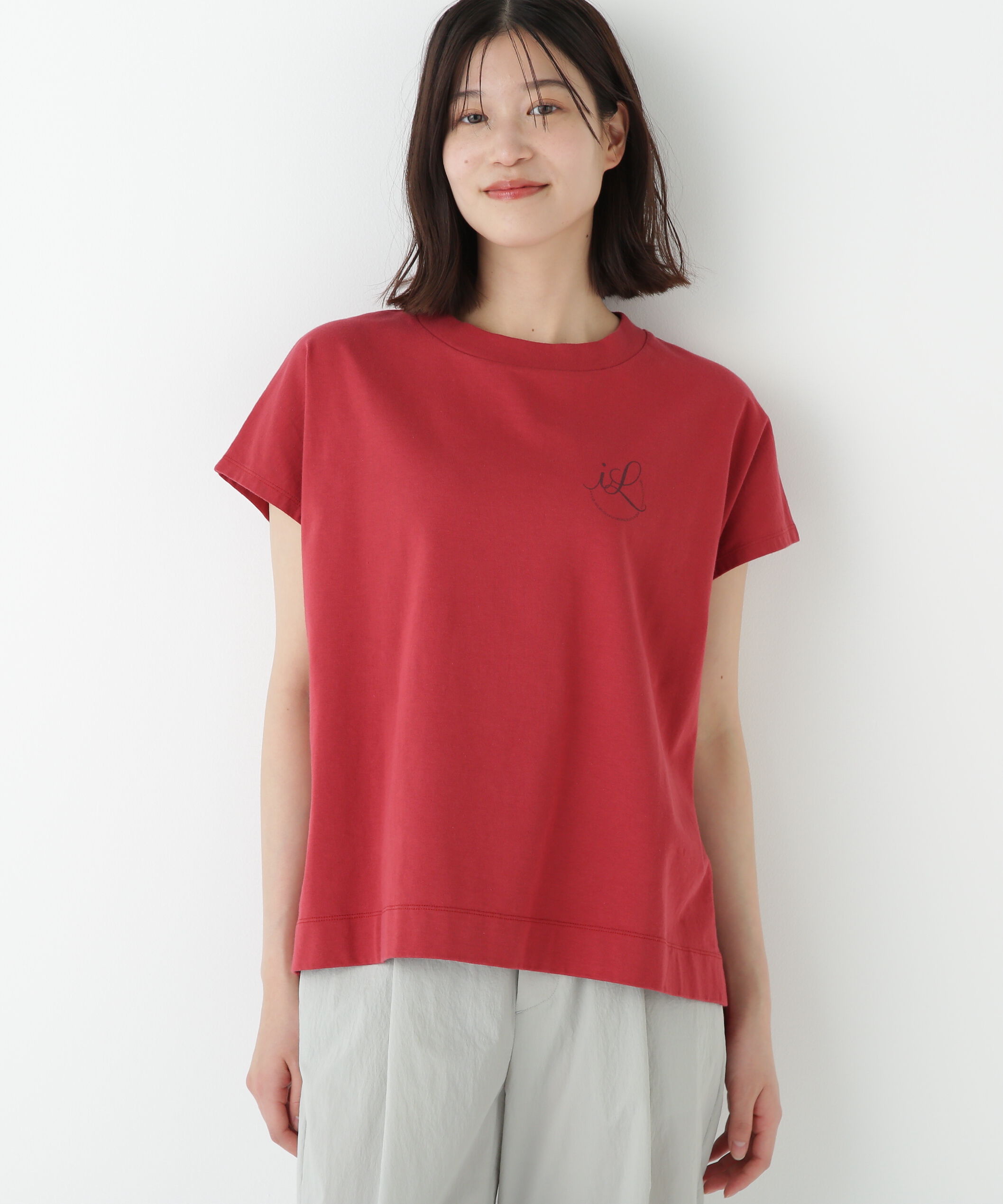  「◆サークルロゴＴシャツ」|Tシャツ・カットソー|レッド