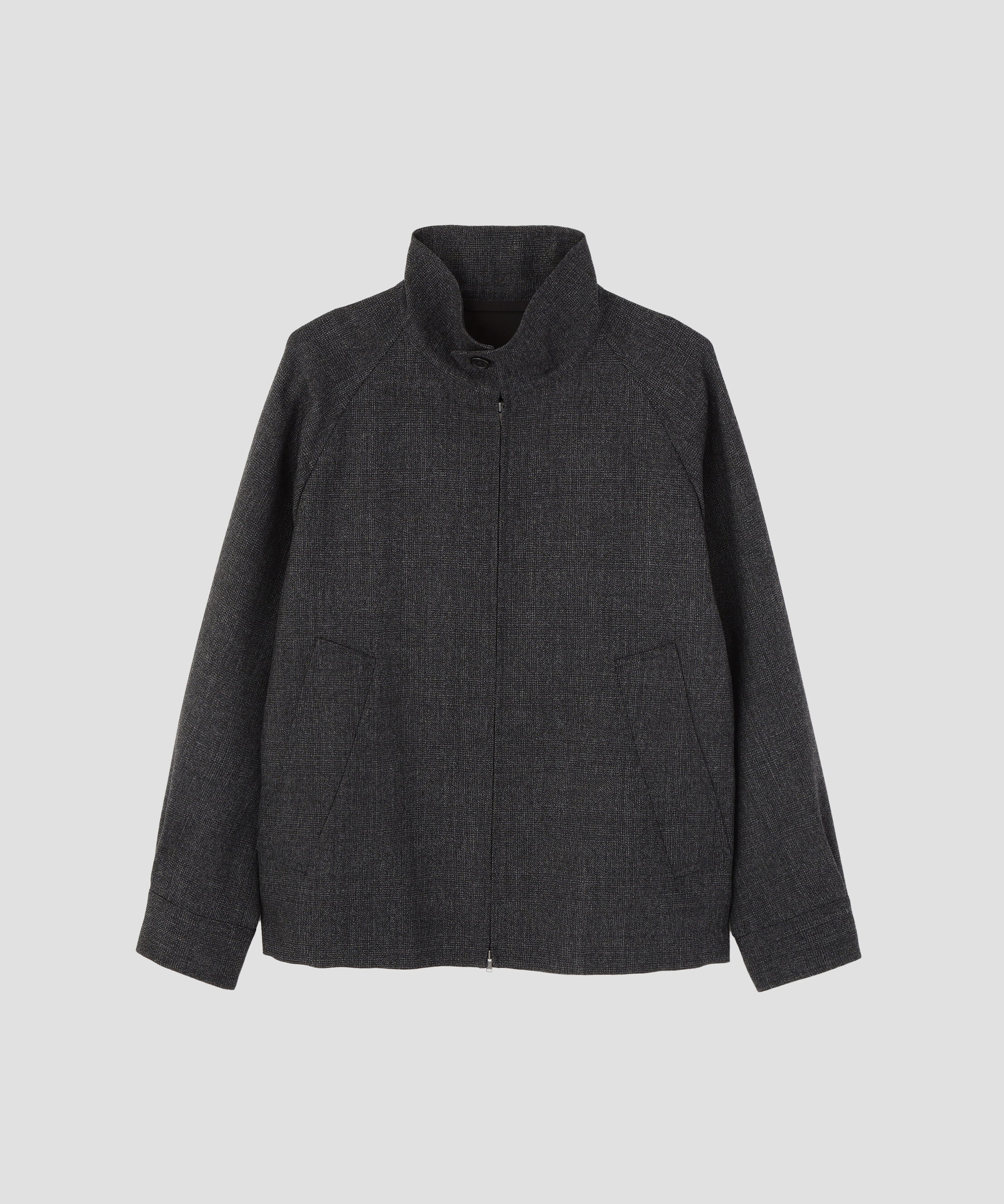 MARGARET HOWELL「WOOL PRINCE OF WALES BLOUSON」|ブルゾン・スタジャン|