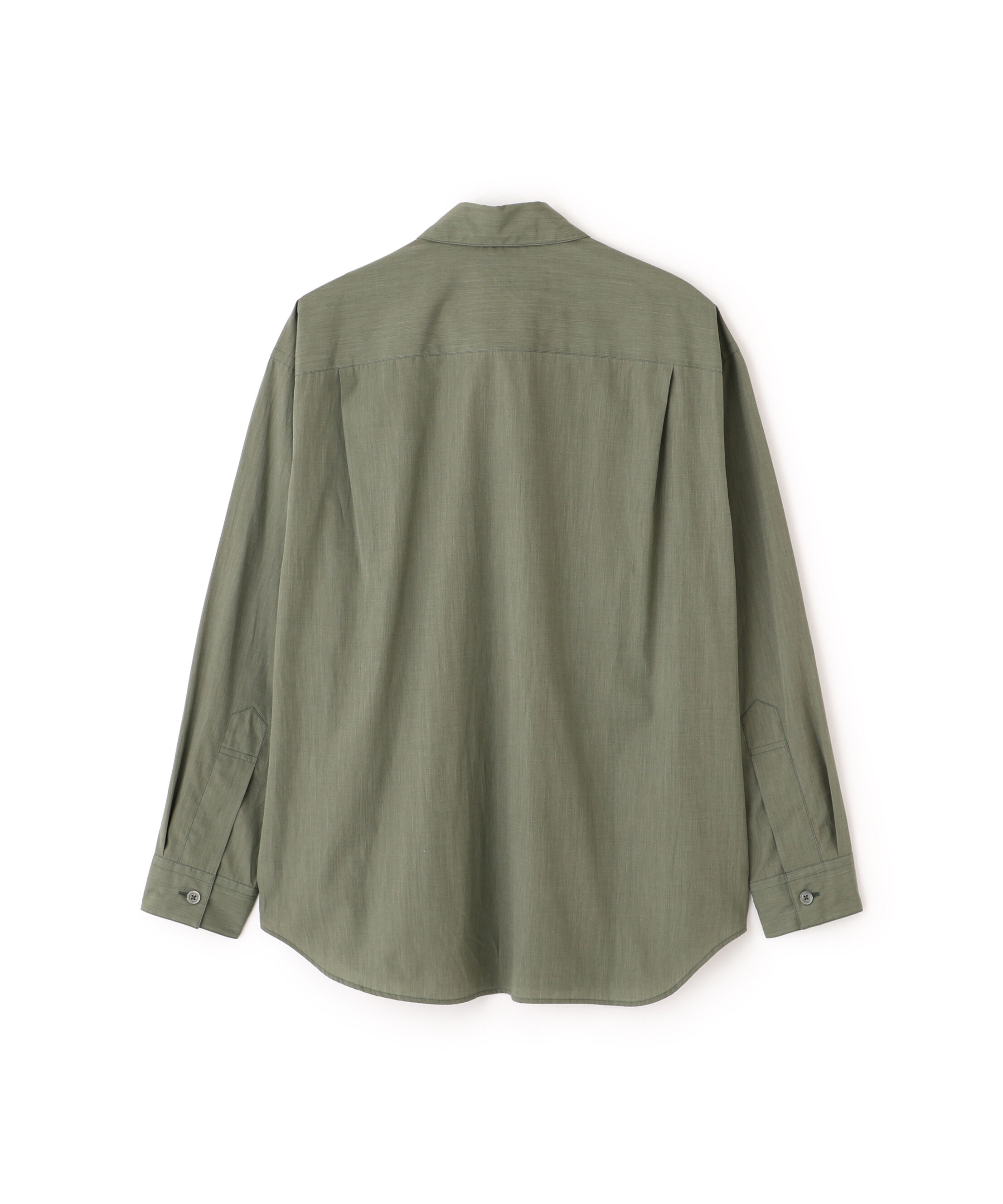 MARGARET HOWELL「ＣＯＴＴＯＮ　ＣＨＡＭＢＲＡＹ」|シャツ・ブラウス|