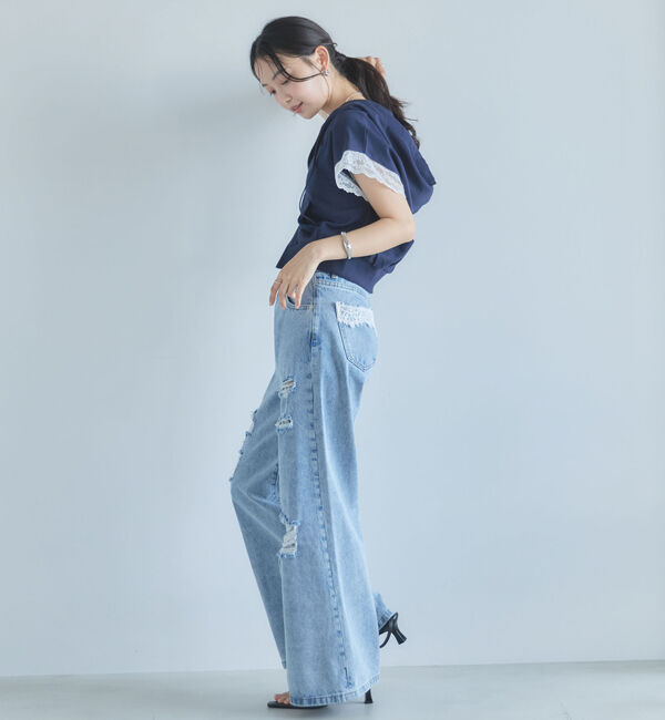 archives「レースフレンチＷ－ＺＩＰパーカー」|パーカー|
