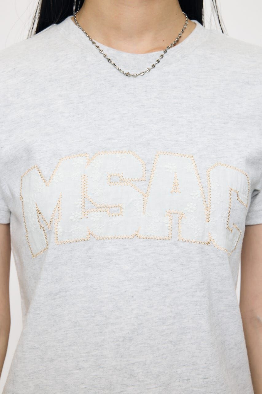MOUSSY「LACE LOGO TEE」|Tシャツ・カットソー|