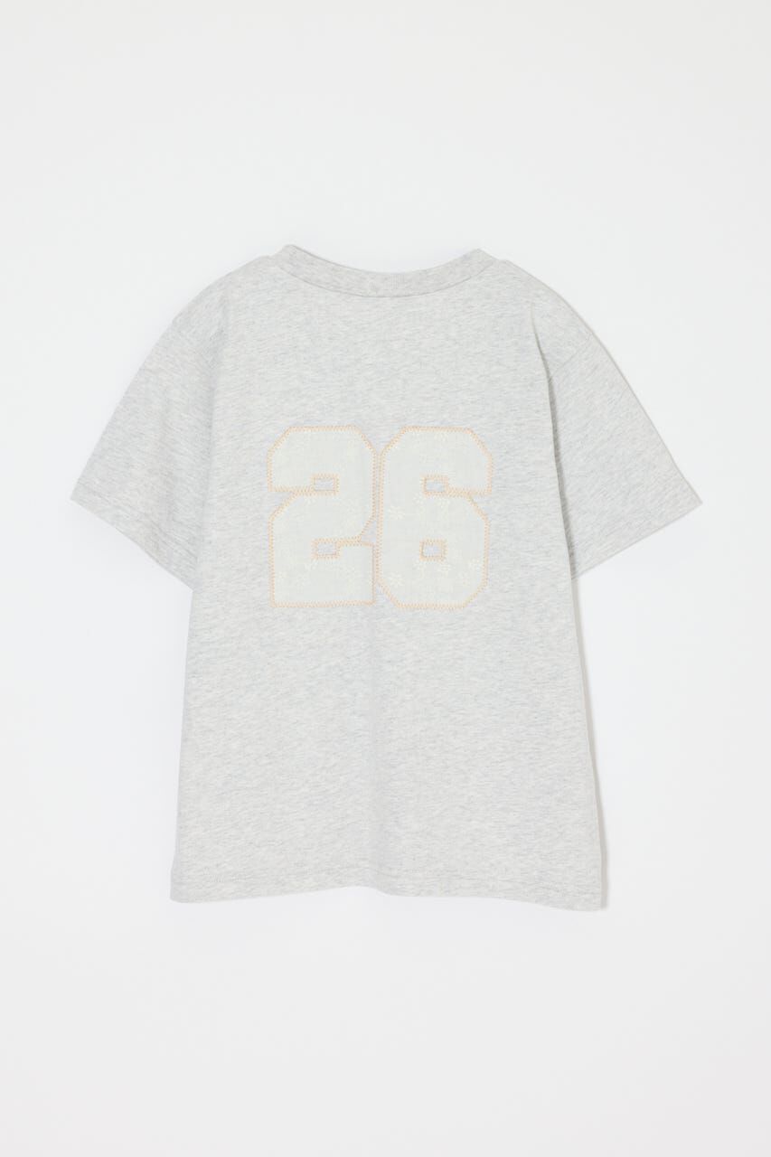 MOUSSY「LACE LOGO TEE」|Tシャツ・カットソー|