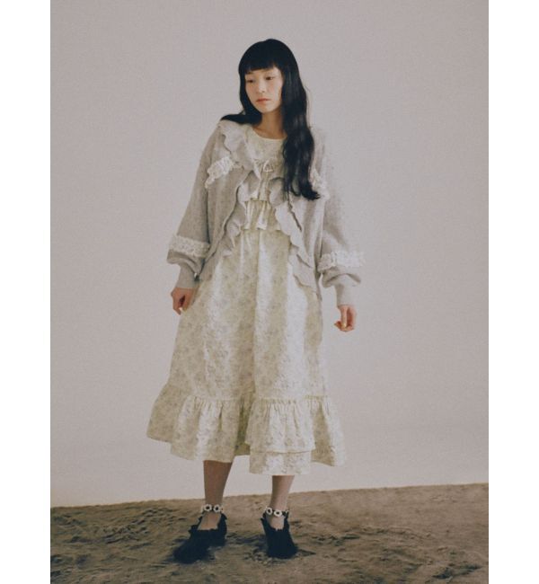 merry jenny「jacquard tieredワンピース」|ワンピース|
