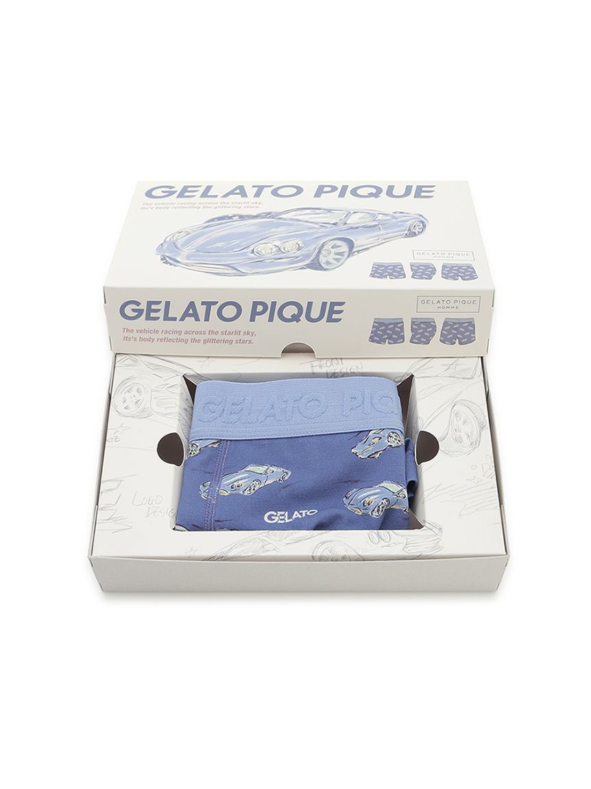 GELATO PIQUE HOMME「【HOMME】スタービークル柄ボクサーパンツ BOX付き」|インナー|