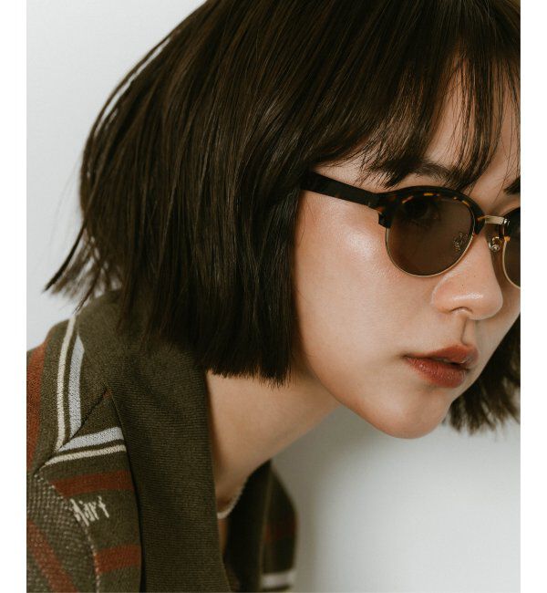  「Zoff｜Knuth Marf ボストン型 サングラス    UVカット 紫外線対策｜ユニセックス｜｜サーモント型  」|サングラス|