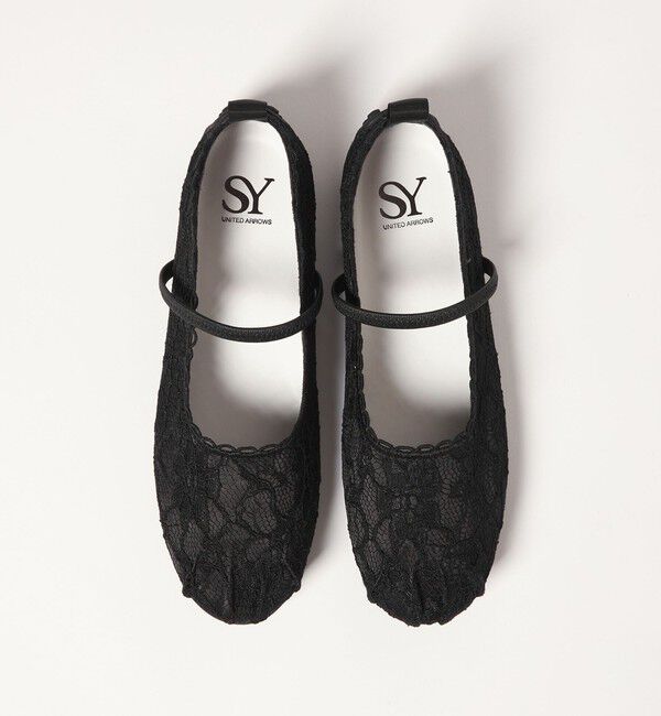 ODETTE E ODILE「＜SY＞レースバレエ フラット20&uarr;」|バレエシューズ|