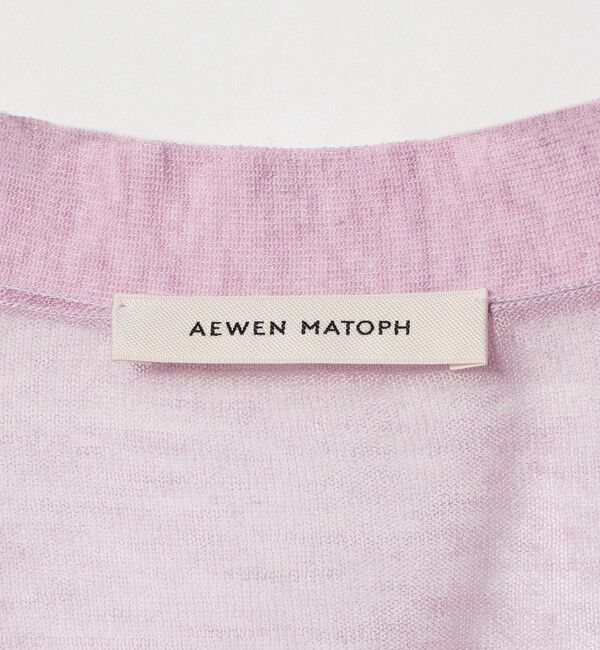 AEWEN MATOPH「＜AEWEN MATOPH＞シアーパフスリーブカーディガン」|カーディガン|