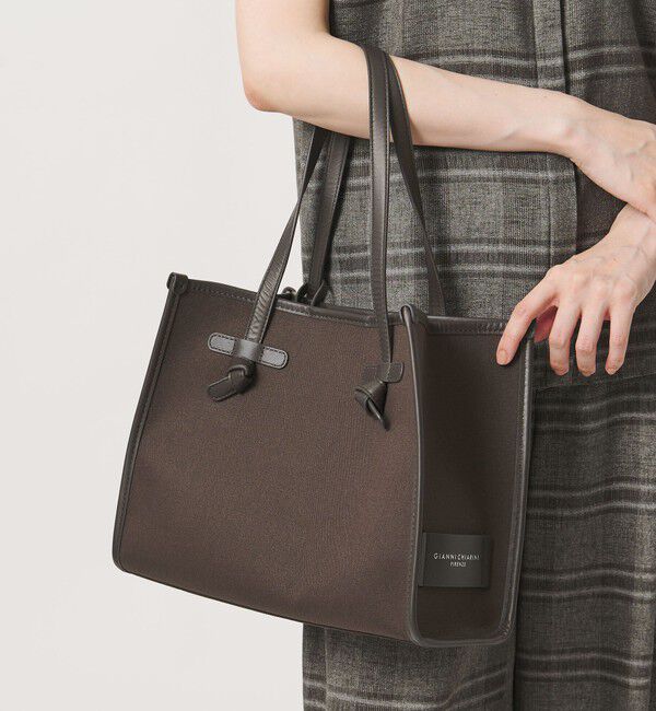 UNITED ARROWS「＜GIANNI CHIARINI＞MARCHELLA トートバッグ」|トートバッグ|DK.BROWN