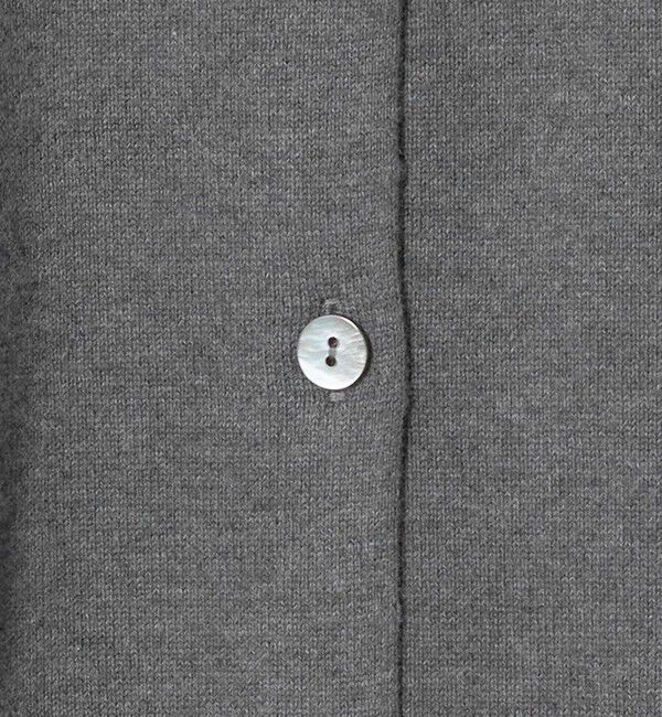 UNITED ARROWS「4WAY エンブロイダリー シャツ コンビ ニット ‐ウォッシャブル‐」|カーディガン|