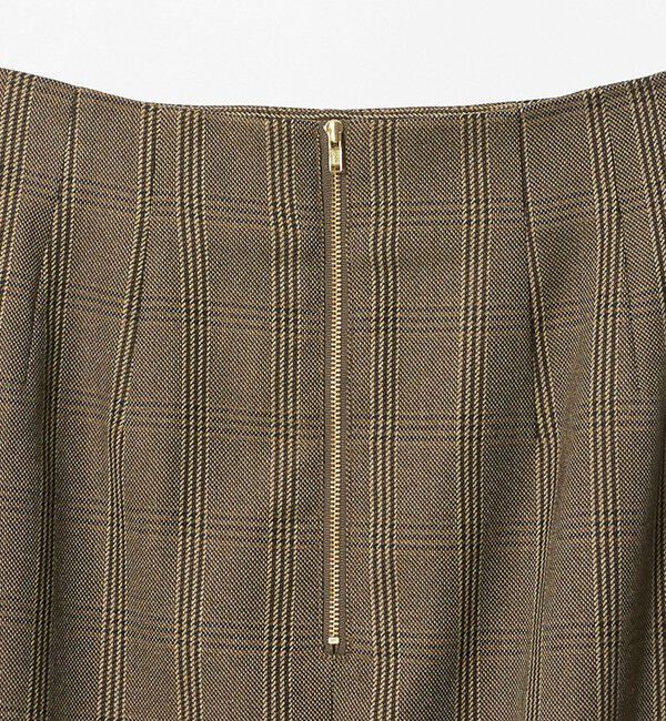 UNITED ARROWS green label relaxing「Daily Chic Iライン スリム スカート ストレッチ」|タイト|