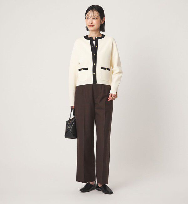 UNITED ARROWS green label relaxing「フォルム スリーブ プルオーバー ニット」|ニット・セーター|
