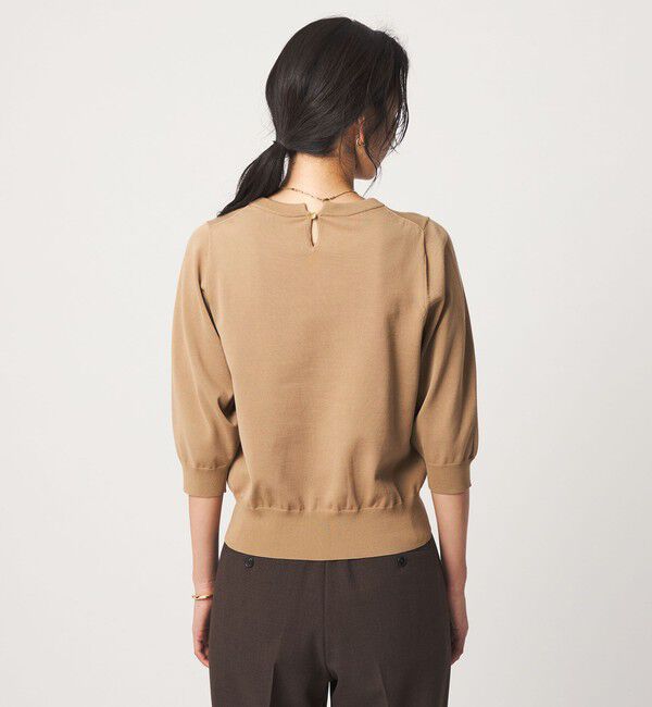 UNITED ARROWS green label relaxing「フォルム スリーブ プルオーバー ニット」|ニット・セーター|