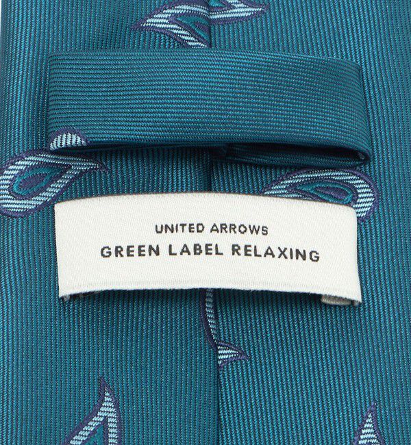 UNITED ARROWS green label relaxing「GLR ポリエステル ウォッシャブル ペイズリー ネクタイ」|ネクタイ・蝶ネクタイ|