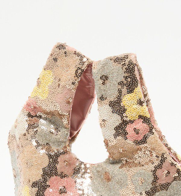 BEAUTY&YOUTH UNITED ARROWS「＜HVISK＞LUMA スパンコール フラワー バッグ」|トートバッグ|
