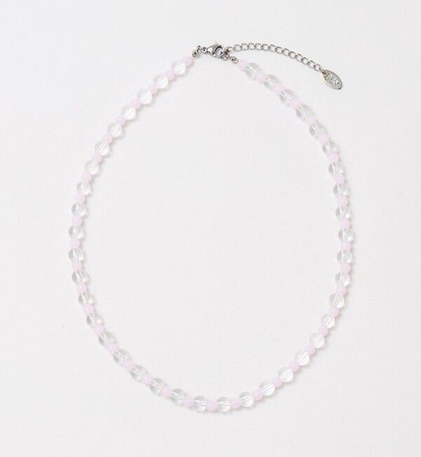 BEAUTY&YOUTH UNITED ARROWS「ラウンド ビーズ ネックレス」|ネックレス|LT.PINK