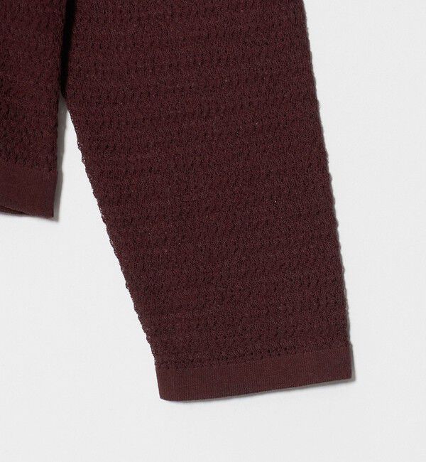BEAUTY&YOUTH UNITED ARROWS「コットンポリエステル ニットフーディ ウォッシャブル」|ニット・セーター|