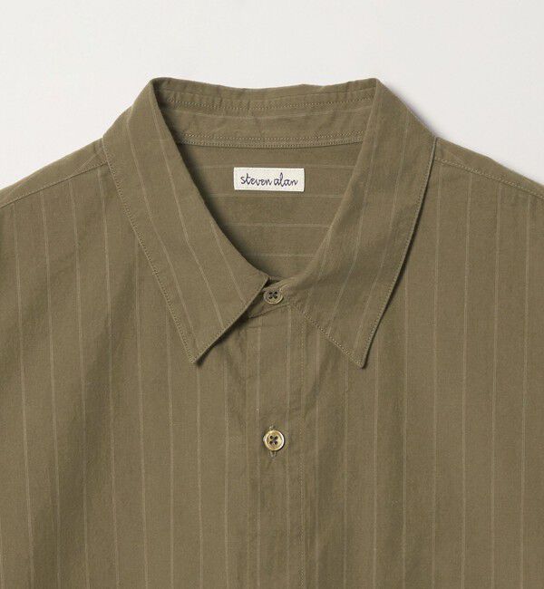 STEVEN ALAN「＜Steven Alan＞ ポプリン レギュラーカラー シャツ LOOSE」|シャツ・ブラウス|