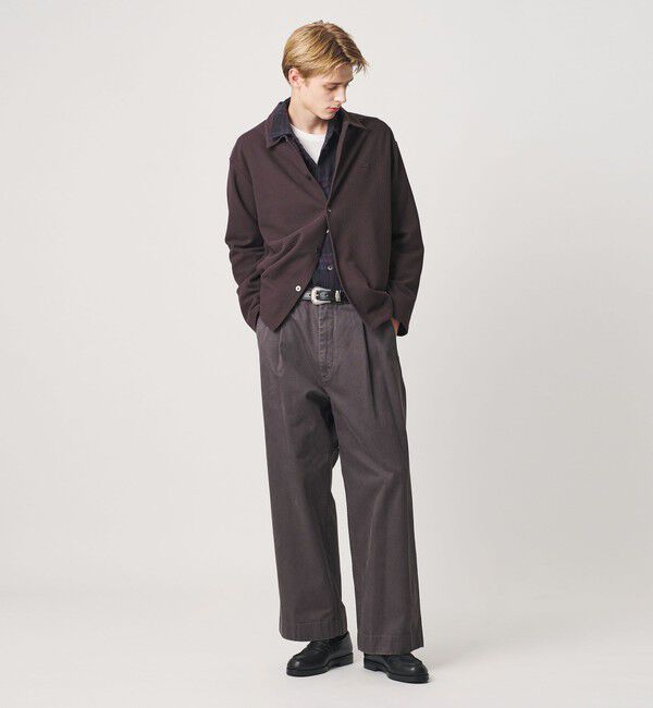 BEAUTY&YOUTH UNITED ARROWS「＜LACOSTE for BEAUTY&YOUTH＞ ワントーン シャツ ジャケット」|カーディガン|
