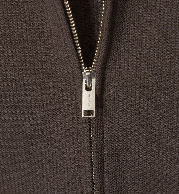 BEAUTY&YOUTH UNITED ARROWS「＜LACOSTE for BEAUTY&YOUTH＞ ワントーン ジップ ブルゾン」|カーディガン|