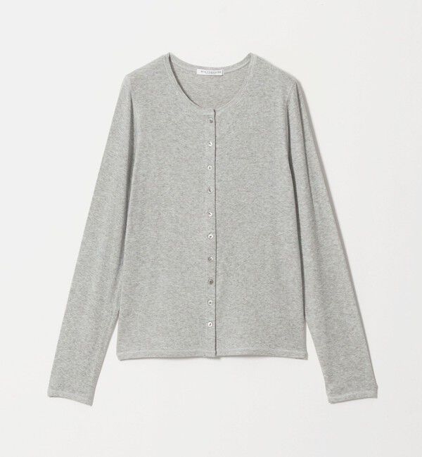 BEAUTY&YOUTH UNITED ARROWS「毛セルロースブレンド クルーネック カーディガン」|カーディガン|MD.GRAY
