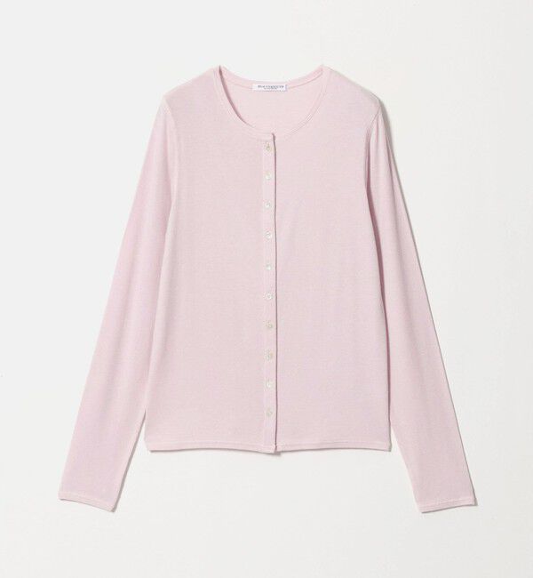 BEAUTY&YOUTH UNITED ARROWS「毛セルロースブレンド クルーネック カーディガン」|カーディガン|LT.PINK