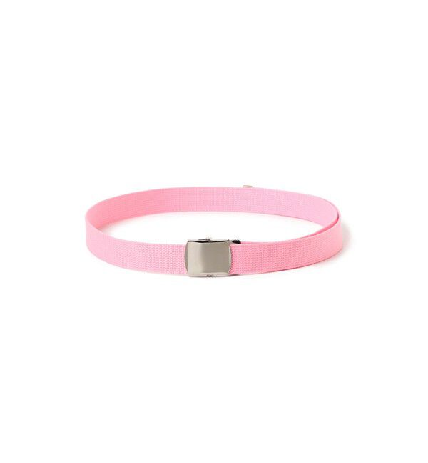 BEAMSBOY「BEAMS BOY / USA テープベルト NEW」|ベルト|PINK