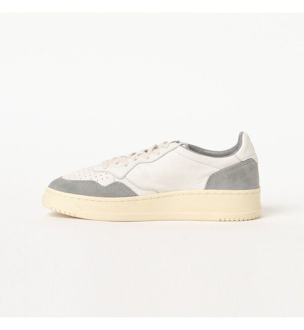 Demi-Luxe BEAMS 「AUTRY / MEDALIST LOW レザースエード コンビ スニーカー」|スニーカー|