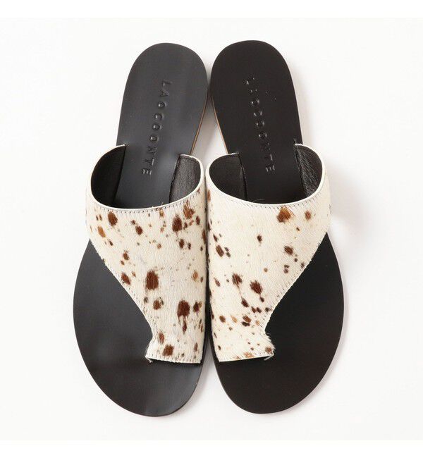Demi-Luxe BEAMS 「LAOCOONTE / LONDRES カーフ トング サンダル」|サンダル|