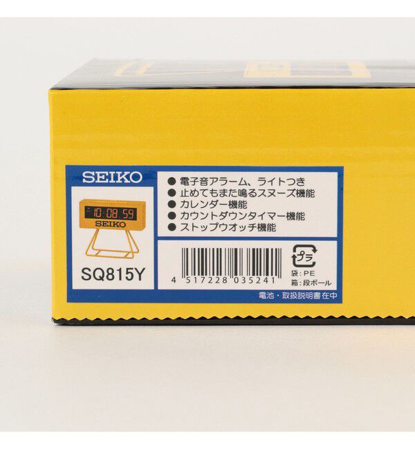 bPr BEAMS「SEIKO / SPORTS TIMER CLOCK MINI」|クロック・置時計|