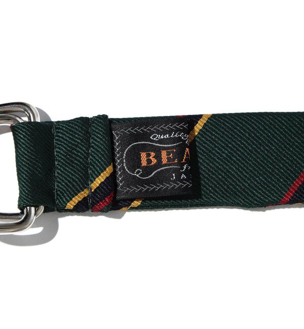 BEAMS PLUS「Double Ring Ribbon Belt」|ベルト|
