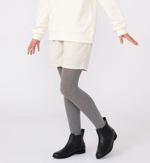 SHIPS KIDS「SHIPS KIDS:140～150cm / ツイード タック キュロット」|キュロット|