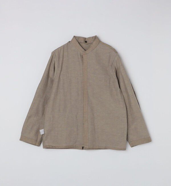 SHIPS「benine9: VINTAGEFINISHED COTTON CUPRA SAFARI JACKET」|ブルゾン・スタジャン|
