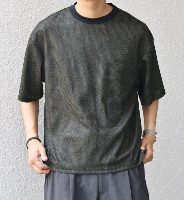 SHIPS any「SHIPS any: ワッフル リラックス クルーネック Tシャツ◇」|Tシャツ・カットソー|