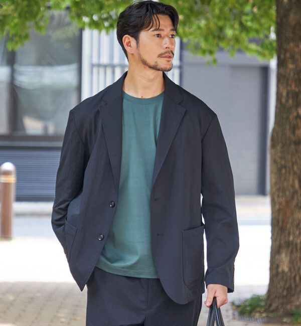 SHIPS「SHIPS:〈接触冷感/洗濯機可能/抗菌防臭〉COOL TOUCH サマー Tシャツ」|Tシャツ・カットソー|