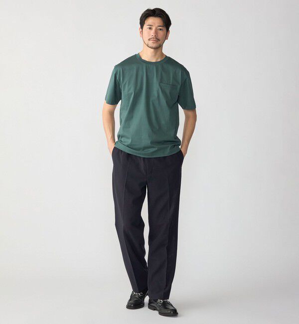 SHIPS「SHIPS:〈接触冷感/洗濯機可能/抗菌防臭〉COOL TOUCH サマー Tシャツ」|Tシャツ・カットソー|